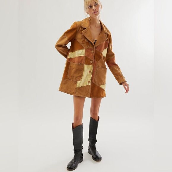 Free People x We The Free Flowers On The Wall Jacket - Picture 3 of 10